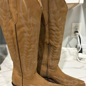 Tan Western Cowboy Boots from Mexico